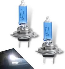 2PCS Car H7 Bulb 12V 100W, PX26D Halogen Bulb with Ultra-White White Size: H7