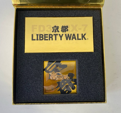Liberty Walk Kyoto Limited Box Inno64 Mazda RX7 Gold & Limited