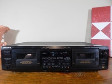 Sony TC-WE825S PRO Dual Cassette Deck Serviced  TESTED
