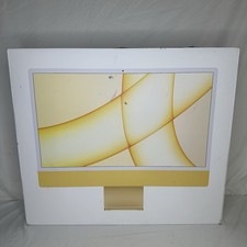 Apple iMac 24 Inch M1 Yellow EMPTY BOX ONLY