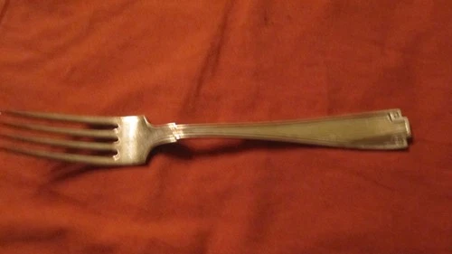 GORHAM STERLING SILVER ETRUSCAN FORK NO MONOGRAM