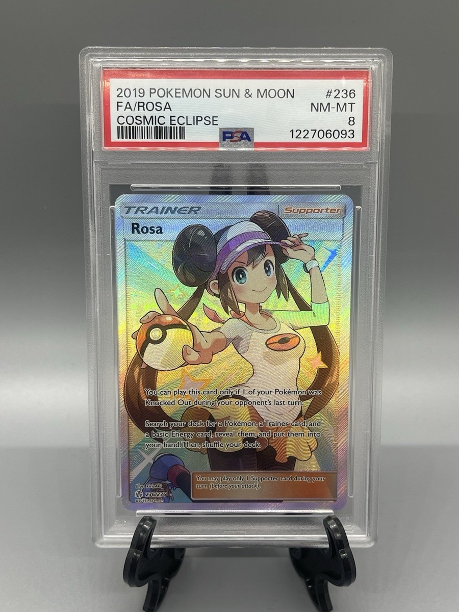 Pokemon Rosa Sun & Moon Cosmic Eclipse #236 PSA 8 | eBay