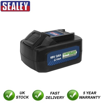 Sealey Power Tool Battery 18V 3Ah for CP400LI & CP400LIHV CP400BP