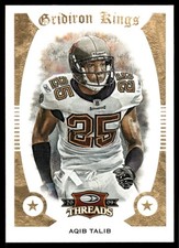 2009 Donruss Threads Aqib Talib Tampa Bay Buccaneers #5