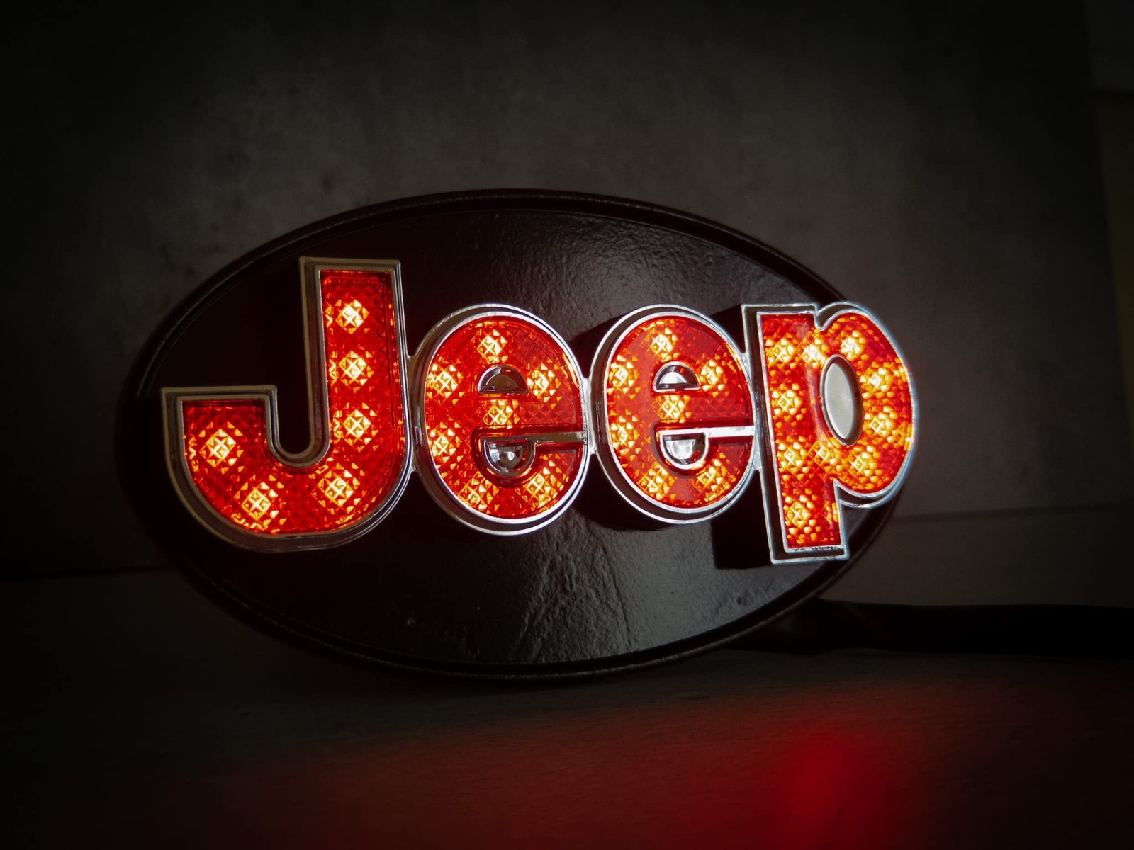 Compatible/Replacement for LED Light Hitch Receiver Covers Officially License...