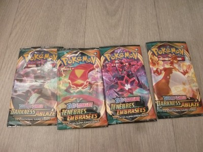 Pokemon Booster LEER Flammende Finsternis Darkness Ablaze Artset
