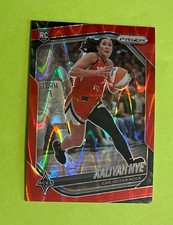 2025 WNBA Panini Prizm Aaliyah Nye #15 Red Seismic Prizm/249 Rookie Card
