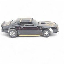 VINTAGE TYCO 1979 BLACK  GOLD PONTIAC FIREBIRD TRANS AM HP7 SLOT CAR RUNNING 