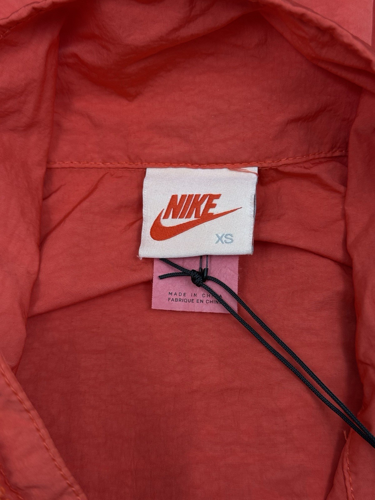 Nike Stussy Jacket Windrunner jacket men's size M Red thumbnail 7