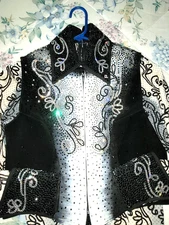 PAULA'S PLACE WESTERN PLEASURE SHOW SHIRT JACKET VEST HORSEMANSHIP HORSE HOBBY M