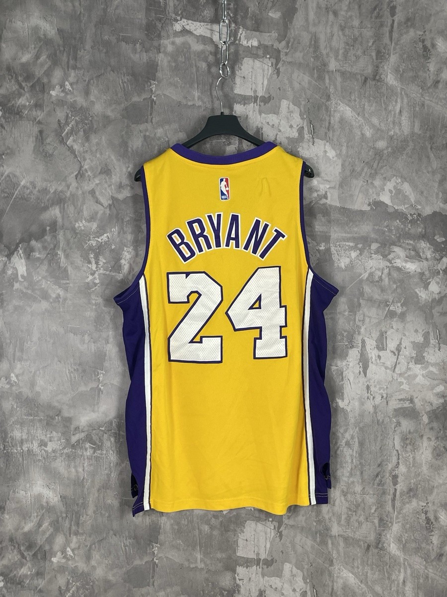Adidas NBA Lakers Bryant #24 Vintage Retro Jersey Shirt Size S Men