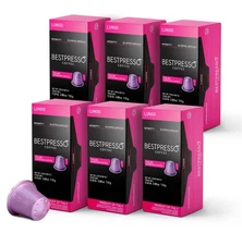 Bestpresso Coffee for Nespresso Machine 120 pods Lungo Blend - Hight Intensity