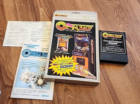 Omega Race Colecovision CIB, with rare important reminder notice