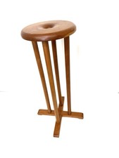 Marudai for Japanese Braiding Kumihimo Teak Wooden Stand 25.5x9.5”