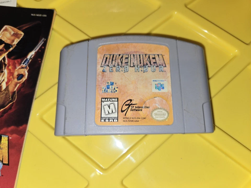 Duke Nukem Zero Hour For Nintendo 64 N64 CIB Tested Authentic - Image 2 of 4