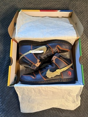 Nike SB Dunk High x Gundam RX-0 Unicorn 02  Banshee  Men s Size 10 w/ box