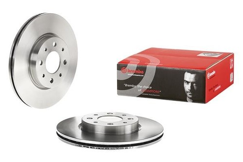 2x BRAKE DISC 09.9631.14 FOR FIAT TEMPRA/S.W. DOBLO/MPV BRAVA TIPO MAREA 2.0L - Picture 3 of 7