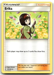 Erika 191/236 Cosmic Eclipse Uncommon Trainer