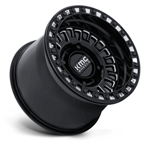 15X7 KMC Powersports KS242 AZTEC UTV BEADLOCK 4X137 BLACK 38mm | eBay