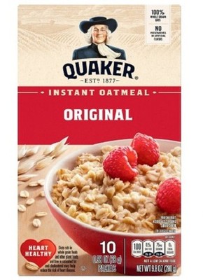 Quaker Instant Oatmeal Hot Cereal Original
