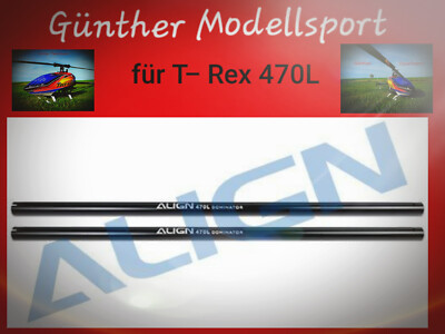 Align T-Rex 470L Heckrohr, H47T001XXT Günther Modellsport