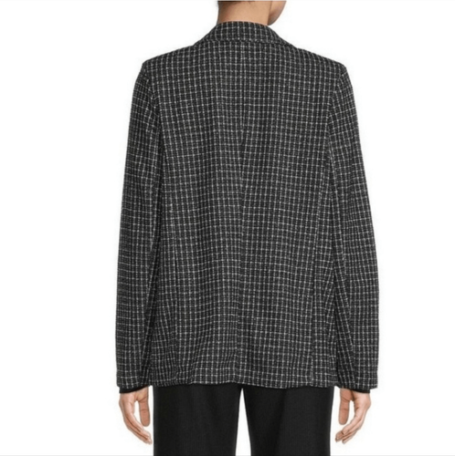 Sanctuary Neu mit Etikett karierter Johnnie Oversize Blazer Mantel Sportmantel in Schwarz Large - Bild 2 von 9