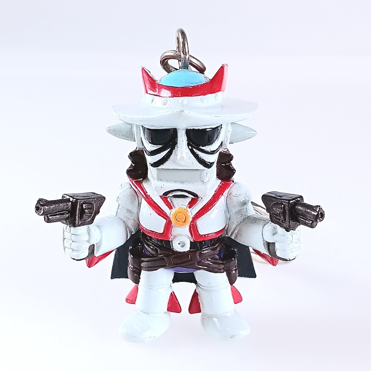 Texas Mack Getter Robo Mascot Figure Keychain Super Robot Wars