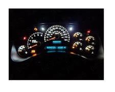 White DiY Led Upgrade Kit GM Instrument Cluster Gauges Speedo Dash Trucks Suv's