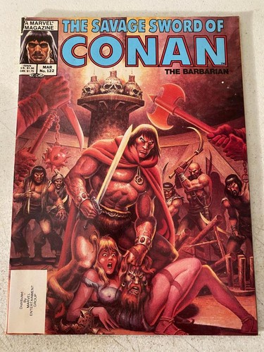 Savage Sword of Conan the Barbarian 122 Magazine Marvel