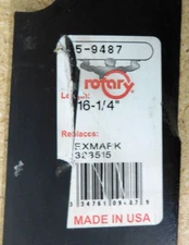 Rotary 15-9487 Lawn Mower Blade 16 1/4" replaces Exmark 323515 + more