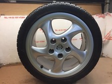 PORSCHE TURBO TWIST 18" REAR ALLOY WHEEL 993.362.138.00 9J x 18 ET52 HOLLOW