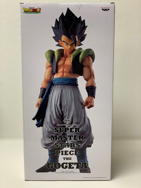 Banpresto Dragon Ball Super Master Stars The Brush Blue Saiyan Gogeta Figure Usa For Sale Online Ebay
