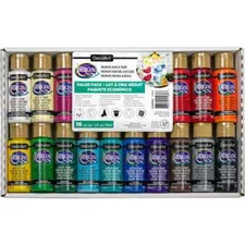 DecoArt Americana Multipacks Acrylics, Brights & Starter Kits