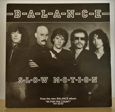BALANCE  Slow Motion - Original 7'' Single 1982 - Portrait PRTA 2732 - mint - neu