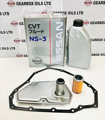 FOR NISSAN JUKE QASHQAI NOTE CVT JF015E AUTO GEARBOX FILTER GASKET