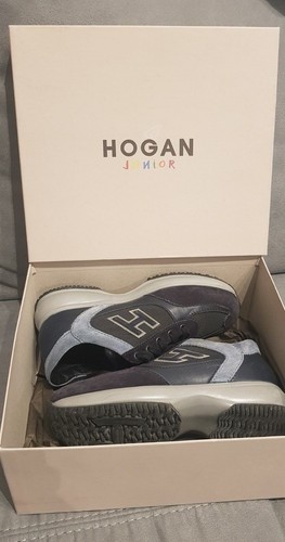 HOGAN INTERACTIVE JUNIOR N° 32 BLU NERO H FLOCK | eBay