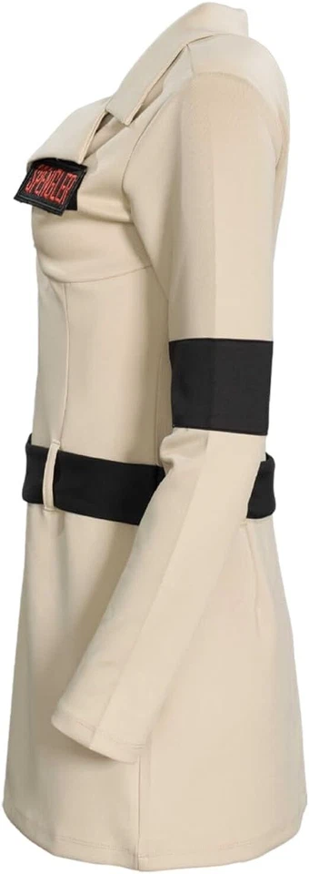 Vestido de Cazafantasmas para Mujer con Parches Intercambiables Disfraz de Halloween Juegos con disfraces Foto 4 de 4