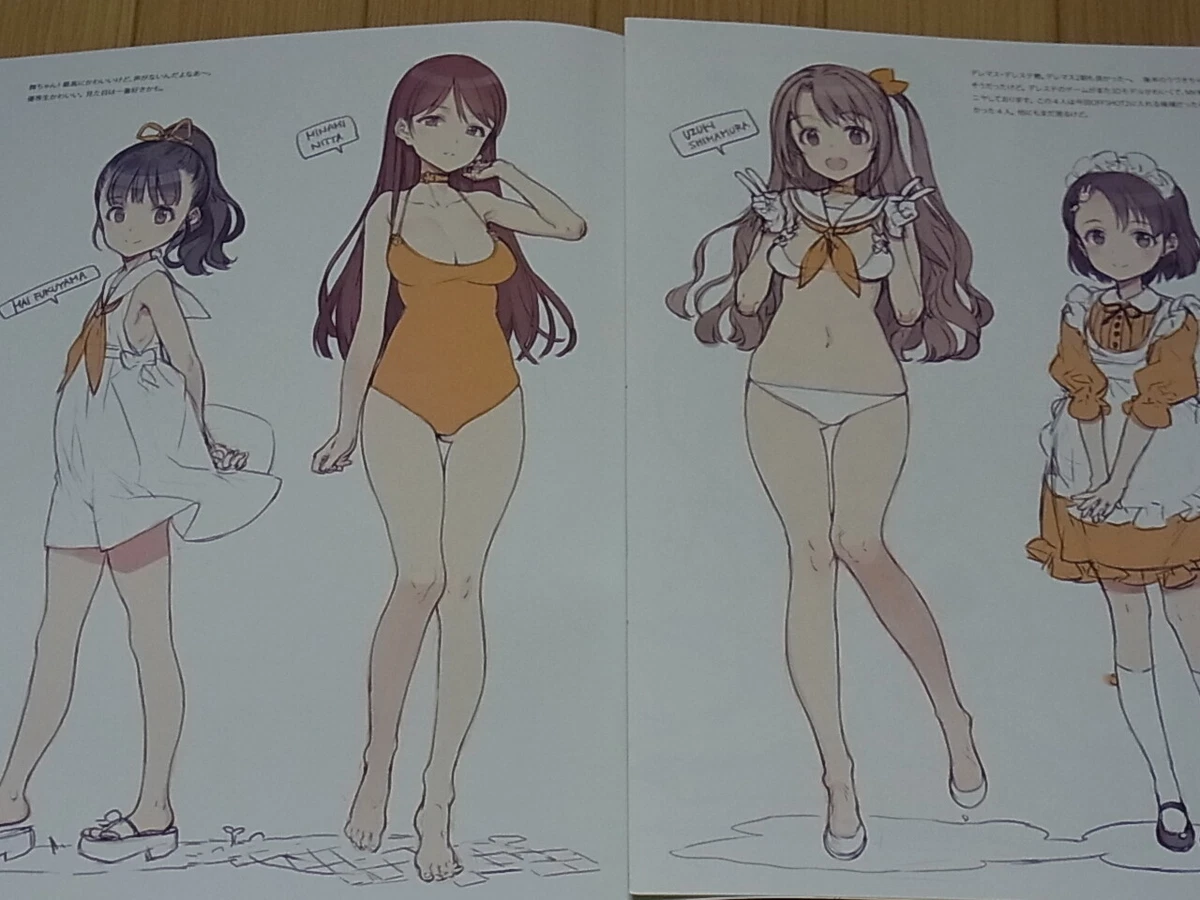 Oyari Ashito Color Art Book Beta Graph Event Limited Item | eBay