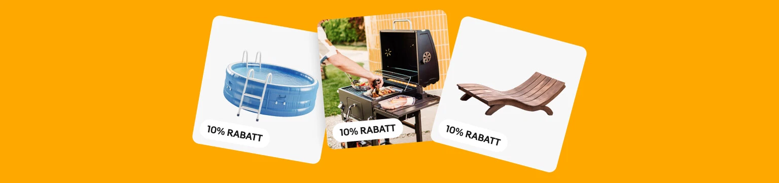 Traumurlaub im Garten: -10%*