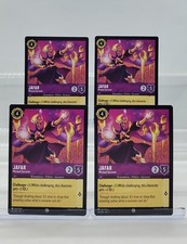 Disney Lorcana Jafar - Wicked Sorcerer 45/204 The First Chapter Common 4 Cards