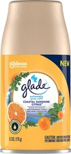 Glade Automatic Spray Refill, Air Freshener for Home and Bathroom, Coastal Sunsh