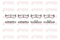 Remsa BremsbeläGe Bremsbelegsatz Hinten FüR Ford USA Windstar Explorer