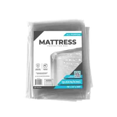 Pratt Retail Specialties 100'' x 78'' x 14'' Queen and King Mattress Bag (2-Pack)