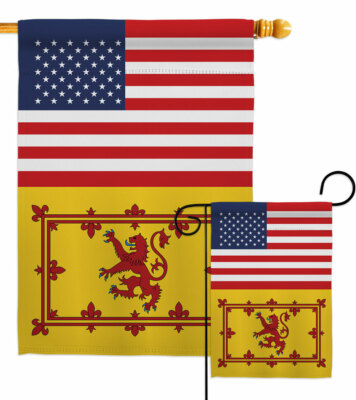 Royal Banner of Scotland US Friendship Garden Flag Regional Gift Yard House