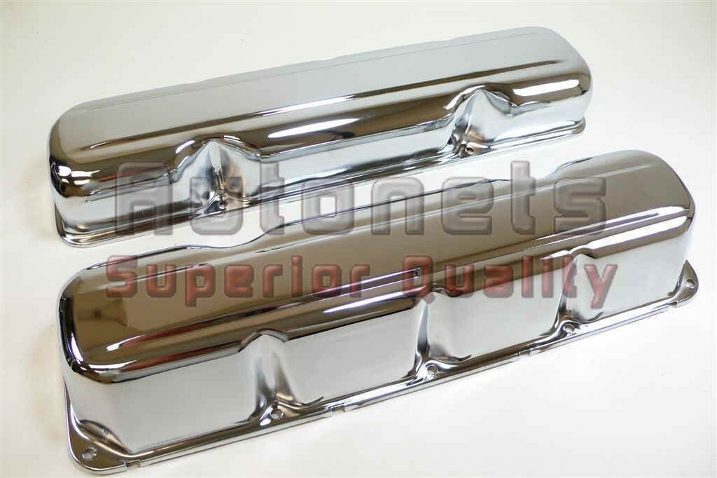 Jeep 304 360 401 Cobra Tek Steel Valve Covers For AMC Jeep 304-360-390 ...