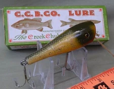 Creek Chub Bait Co., #3218, Plunker w/Correct Box, Unfished!