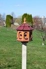 Small gazebo birdhouse | Made in USA | Amish handmade birdhouse | Poly birdhouse