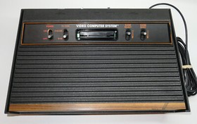 Atari 2600 Woodgrain Woody 4-Switch System Replacement CONSOLE ONLY - TESTED!