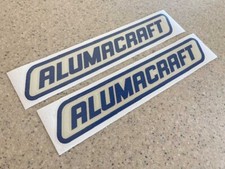 AlumaCraft Vintage Fishing Boat Decals 12