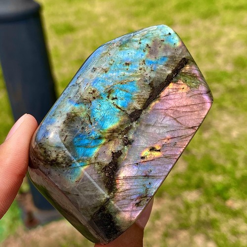 247G Natural elongated stone Madagascar polished crystal healing stone - 第 14/16 張圖片